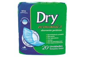 Absorvente Geriatrico Dry Economics Com 20 Unidades