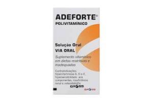 Adeforte Polivitamínico Solução Oral Contém 1 Ampola de 1ml