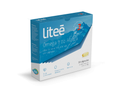 Litee Omega 3 do Alasca Com 30 Capsulas