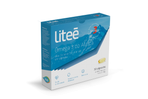 Litee Omega 3 do Alasca Com 30 Capsulas