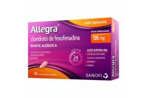 Allegra Com 10 Comprimidos 120 mg