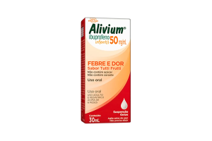 Alivium Infantil Gotas 30mL Sabor Tutti Frutii