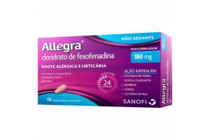Allegra Com 10 Comprimidos 180 mg