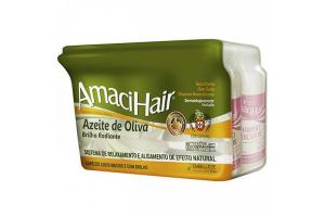 Creme Para Relaxamento AmaciHair Azeite de Oliva