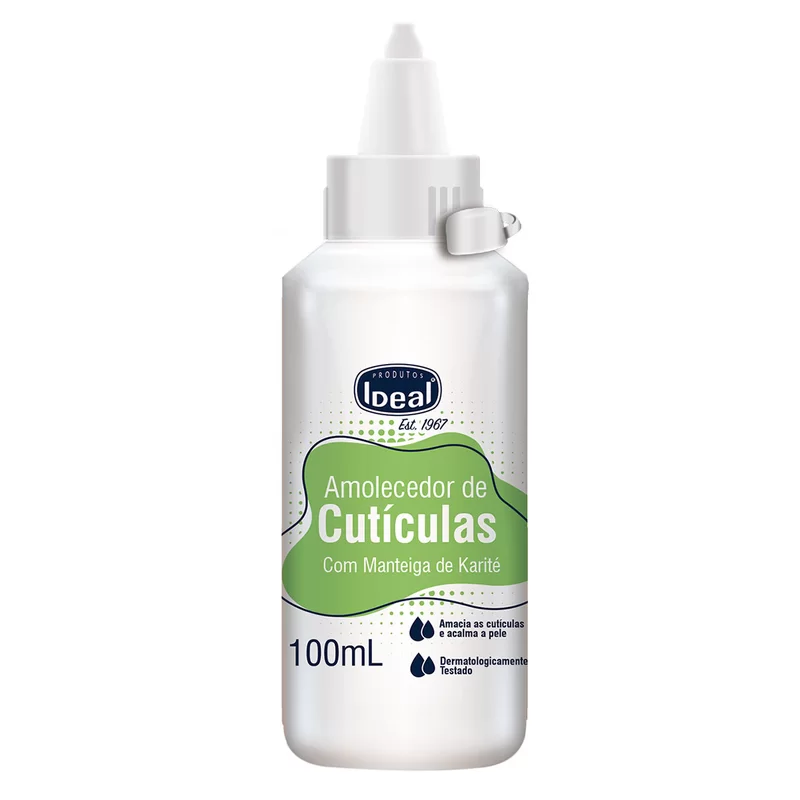 Amolecedor de Cutículas Ideal com 100ml