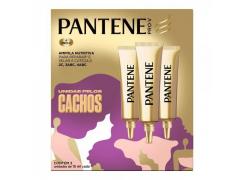 Ampola Nutritiva Pantene Unidas Pelos Cachos Com 3 Unidades De 15ml Cada