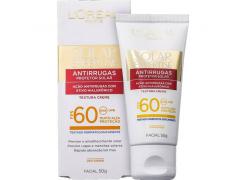 Protetor Solar Facial Antirrugas L'oreal FPS 60 50 gramas