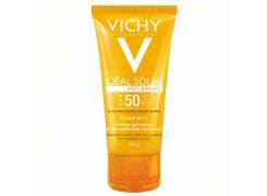 Protetor Solar Facial Vichy Idéal Soleil Antibrilho Toque Seco FPS 50 40g