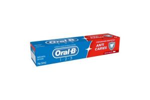 Creme Dental Oral-B Anticáries Menta Suave 70g