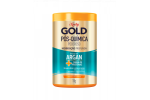 Máscara Niely Gold Óleo de Argan + Carga de Proteínas Pós-Química 1kg