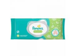 Lenços Umedecidos Pampers Aroma de Aloe Vera Com 48 Unidades