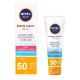 Protetor Solar Facial Nivea Sun Beauty Expert Pele Normal a Seca FPS 50 50g
