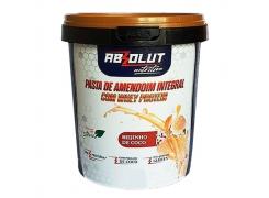 Pasta De Amendoim Integral Sabor Beijinho de Coco Com 500g Absolut Nutrition 
