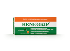 Benegrip Com 12 Comprimidos 