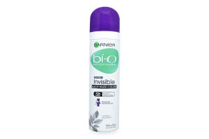 Desodorante Aerosol Garnier Bí-o Invisible Black White Colors 150ml