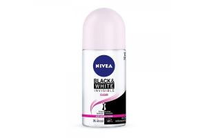Desodorante Roll-on Nivea Black & White Invisible Clear 50ml