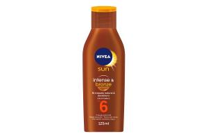 Bronzeador Nivea Sun Intense & Bronze FPS 6 125ml