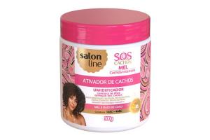 Ativador de Cachos Salon Line S.O.S Cachos Mel 500g