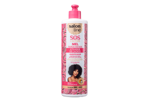 Ativador de Cachos Salon Line S.O.S Cachos Mel 500ml