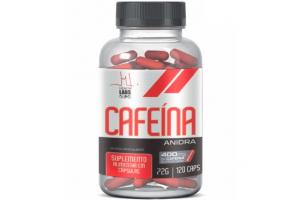 Cafeína Anidra Com 120 Cápsulas Health Labs