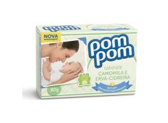 Sabonete Pom Pom Camomila e Erva Cidreira 80g