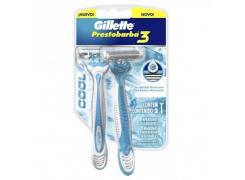 Aparelho de Barbear Gillette Prestobarba 3 Cool Com 2 Unidades