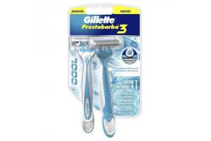 Aparelho de Barbear Gillette Prestobarba 3 Cool Com 2 Unidades