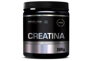 Creatina Pura Com 300g Probiótica