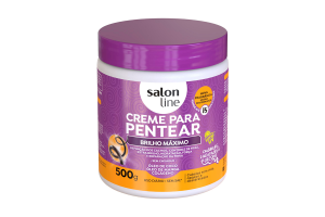 Creme Para Pentear Salon Line Brilho Máximo 500g