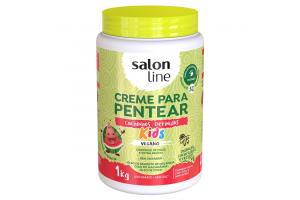 Creme Para Pentear Salon Line Cachinhos Definidos Kids 1kg