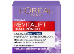 Creme Facial Noturno Antirrugas Revitalift Hialurônico L'oréal Paris 49g