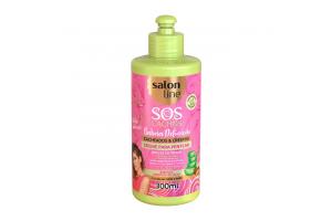 Creme Para Pentear Salon Line S.O.S Cachos Babosa e Manteiga de Cacau 300ml