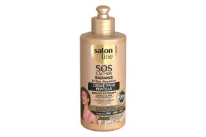 Creme Para Pentear Salon Line S.O.S Cachos Radiance Brilho Absoluto 300ml