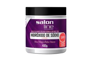 Creme Relaxante Salon Line Hidróxido de Sódio Super 400g