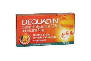 Dequadin Com 20 Pastilhas