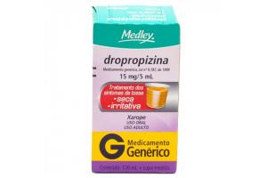 Dropropizina 3mg/ml Xarope Adulto Com 120ml Genérico Medley