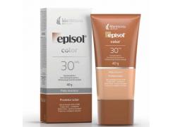 Protetor Solar Facial Episol Color FPS 30 Pele Morena 40g