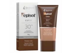 Protetor Solar Facial Episol Color FPS 30 Pele Morena Mais 40g