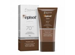 Protetor Solar Facial Episol Color FPS 70 Pele Morena Mais 40g