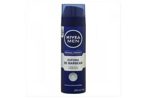 Espuma de Barbear Nivea Men Original Protect 200ml