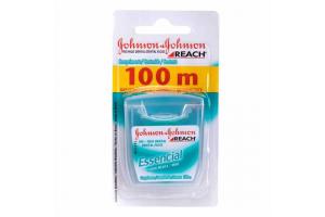 Fio Dental Reach Essencial Sabor Menta 100m