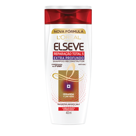 Shampoo Elseve Reparação Total 5 Extra Profundo 400ml