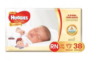 Fralda Huggies Soft Touch RN Com 38 Unidades