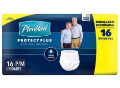 Fralda Geriatrica Plenitud Protect Plus P/M Com 16 Unidades