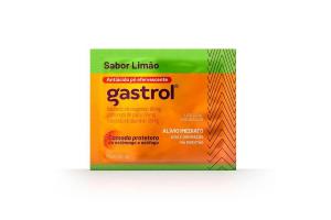 Gastrol Efervescente sabor limão com 1