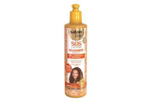 Gel Controle de Frizz Salon Line S.O.S Cachos Relaxante Natural 320ml