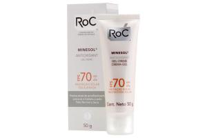 Protetor Solar Roc Minesol Antioxidant FPS 70 50g