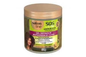 Gel Definidor Salon Line S.O.S Cachos Azeite De Oliva 550g