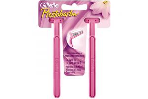 Aparelho de Depilação Feminino Gillette Prestobarba Com 2 Unidades