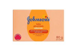 Sabonete Johnson's Baby Glicerinado 80g